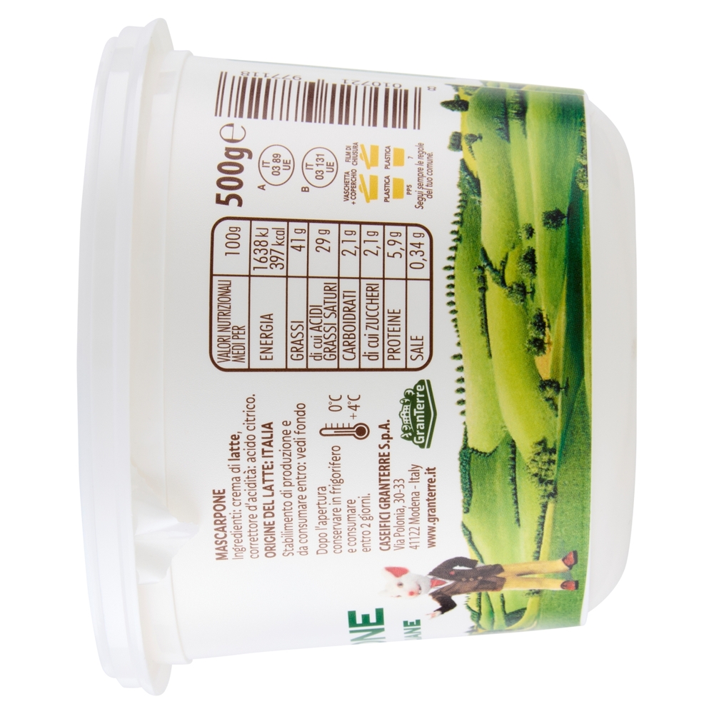 GranTerre Mascarpone 500 g